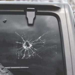 Sticker Broken Glass