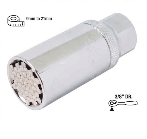Universal All in One Socket 9mm-21mm 3/8 Drive - Image 2