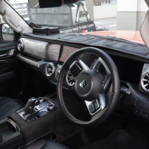 GWM Tank 300 Dash Cover Liner & Tank Console Cover - Black with Black Stitching