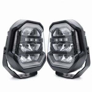 LED Multifunction Driving Light Set 9 Inch