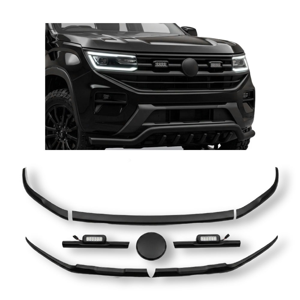 Amarok 2023+ Black Grill Trim 8 PCE
