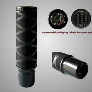 Universal Gear Knob Long Type Available in Silver, Red & Black