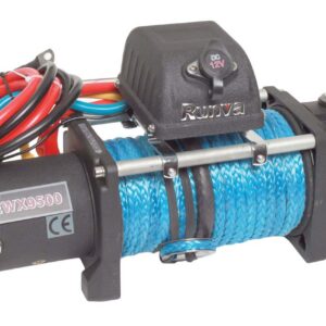 9500LB 12V Winch Synthetic Rope 9mm 16000lbs (7257kg)