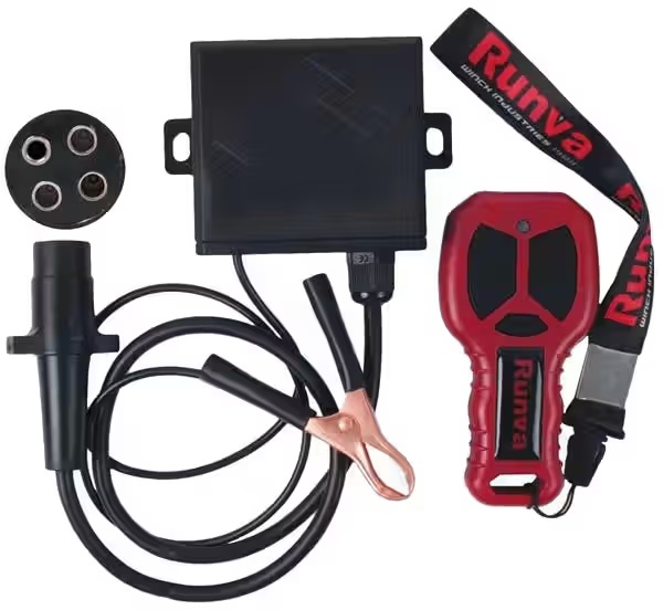Runva Wireless Winch Remote & Receiver Set (12V / 24V)